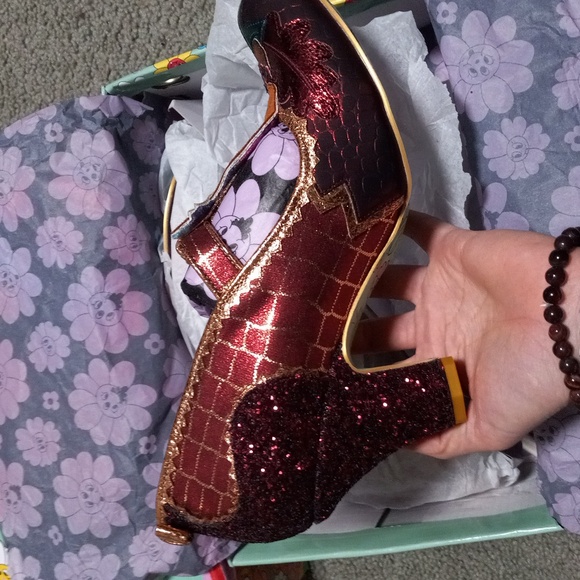 New FEELING FOXY Irregular Choice heels, size 42 (US 11) - Picture 6 of 10